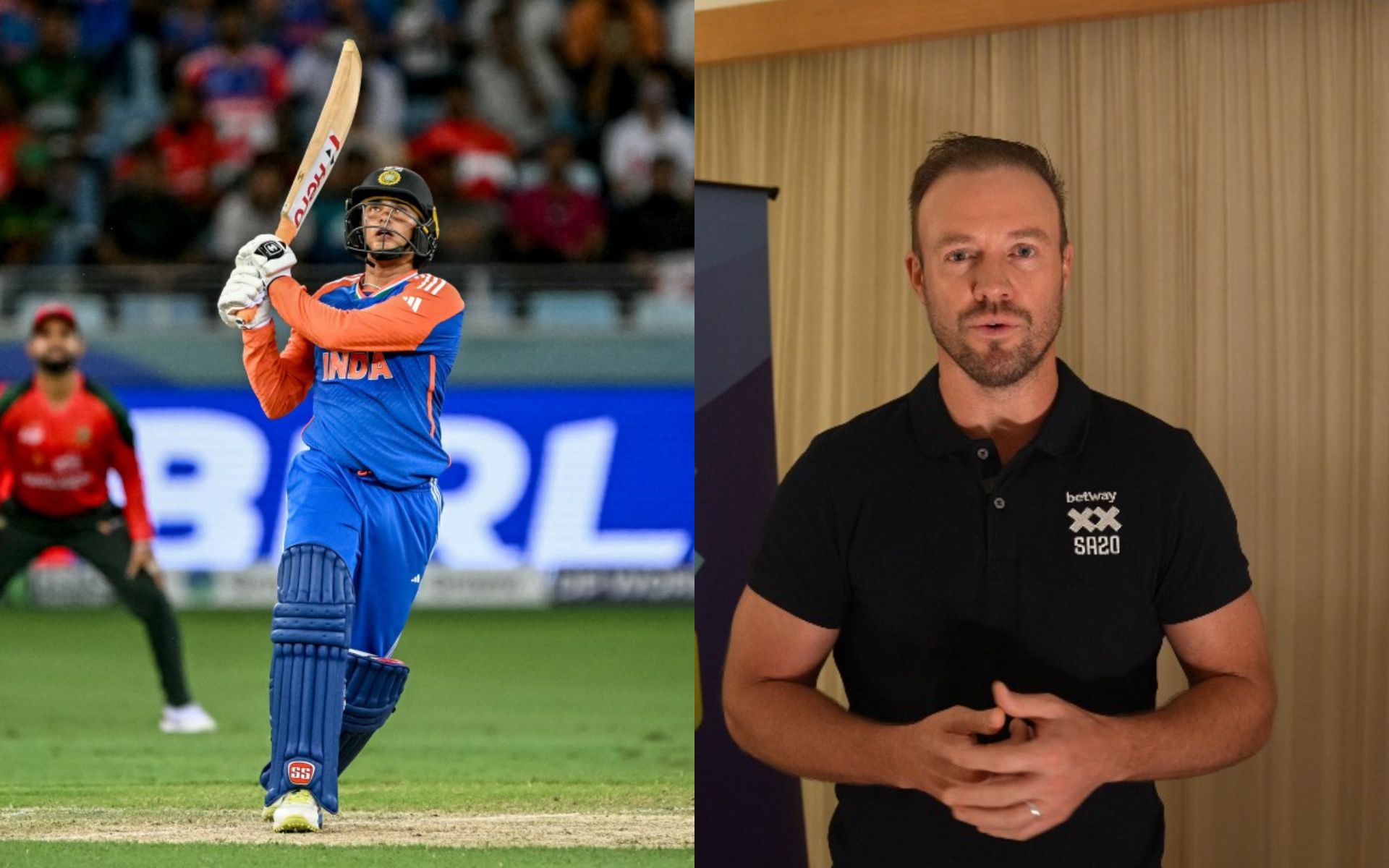 AB de Villiers predicts whether Abhishek Sharma will succeed or fail in IND vs AUS T20Is